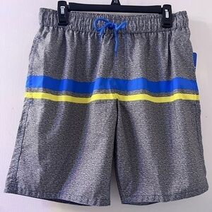 Menβs Dream wave stripe swim trunk short size M